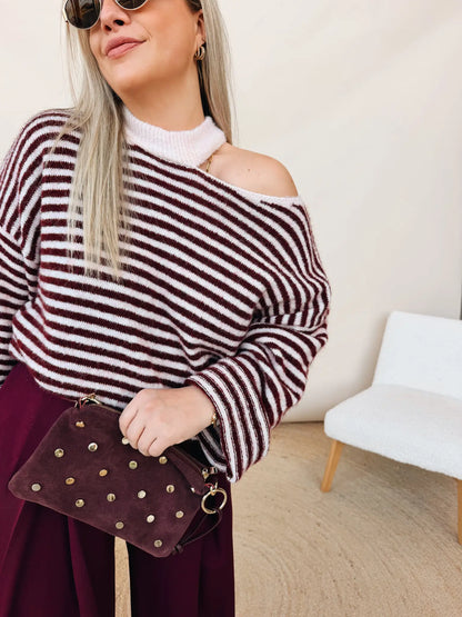 Solange Knit Bordeaux