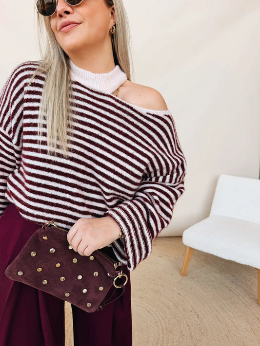 Solange Knit Bordeaux