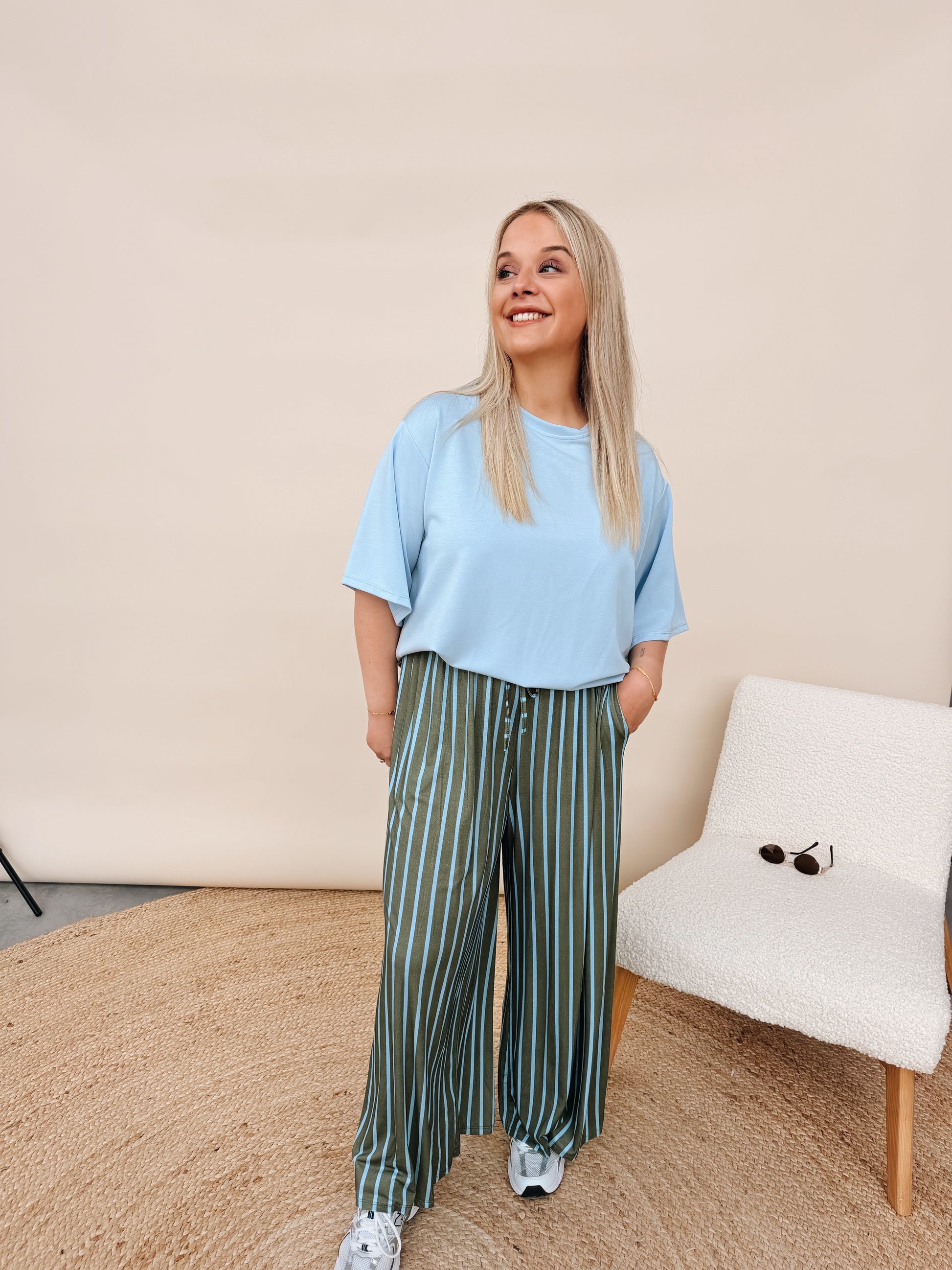 Bona Shirt Babyblauw