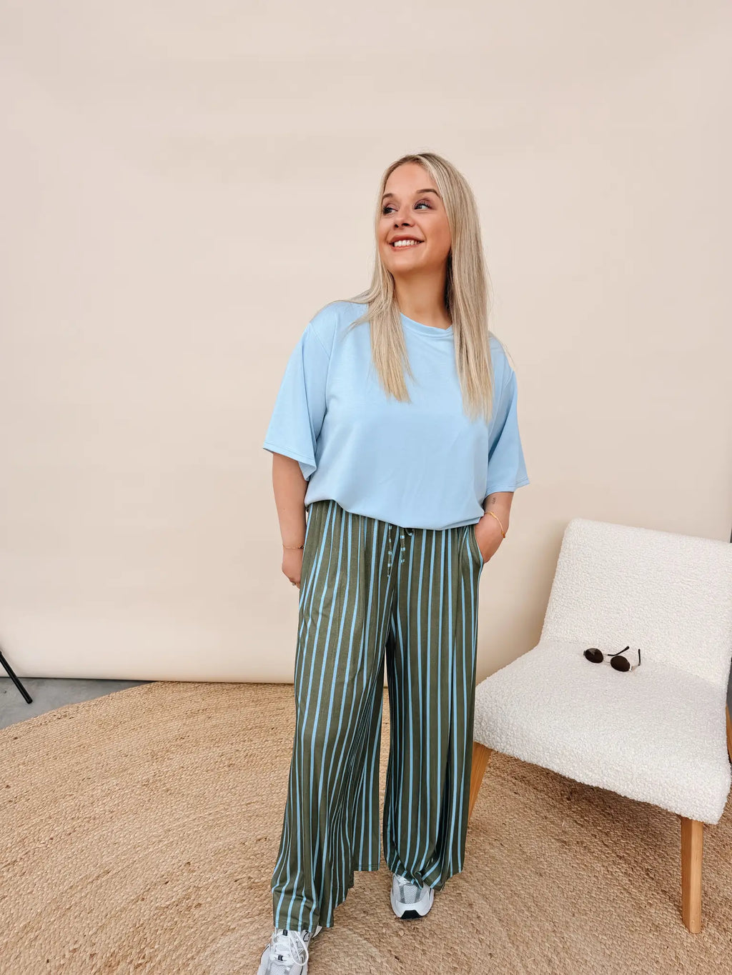 Bona Shirt Babyblauw