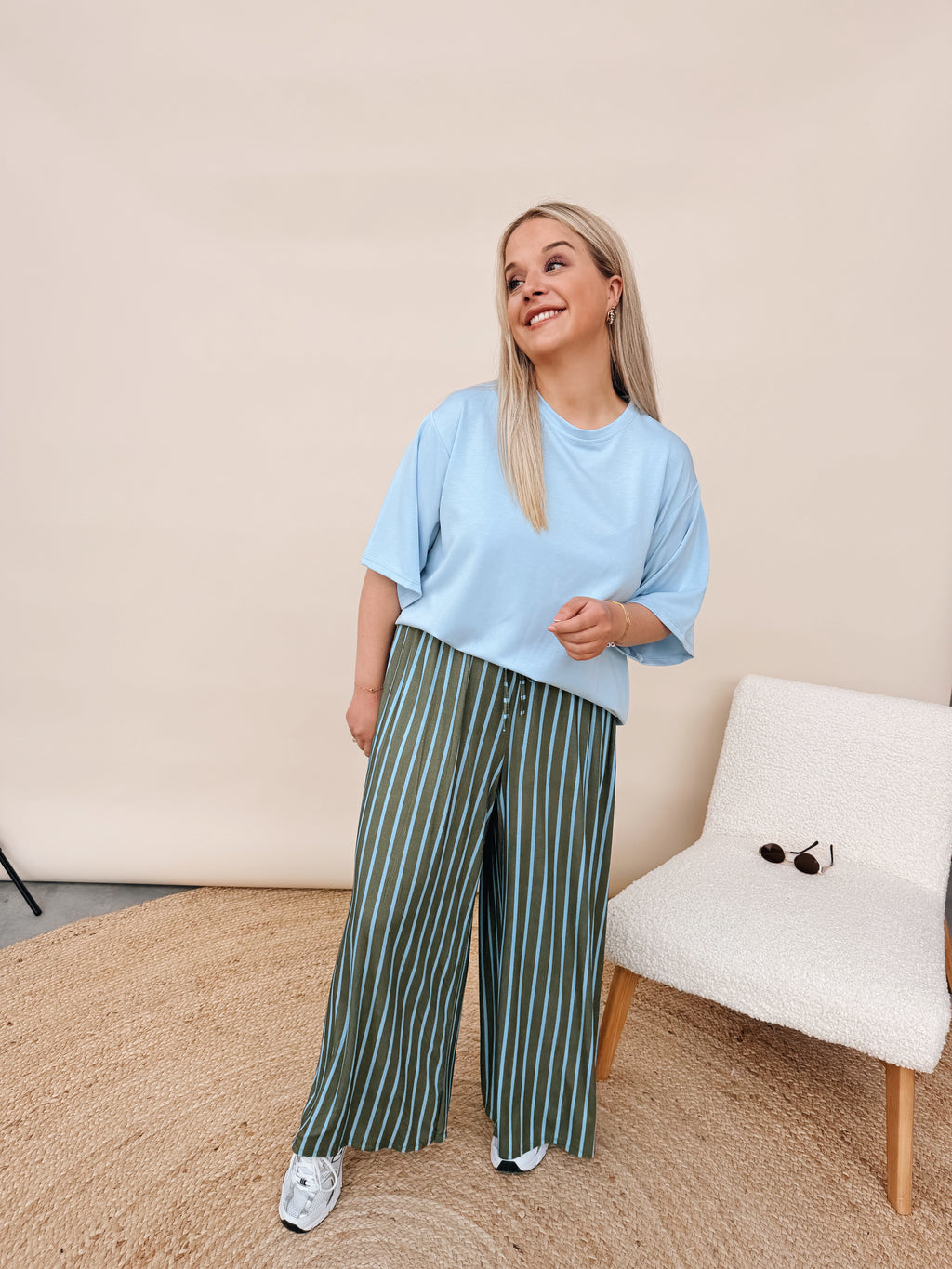 Bona Shirt Babyblauw