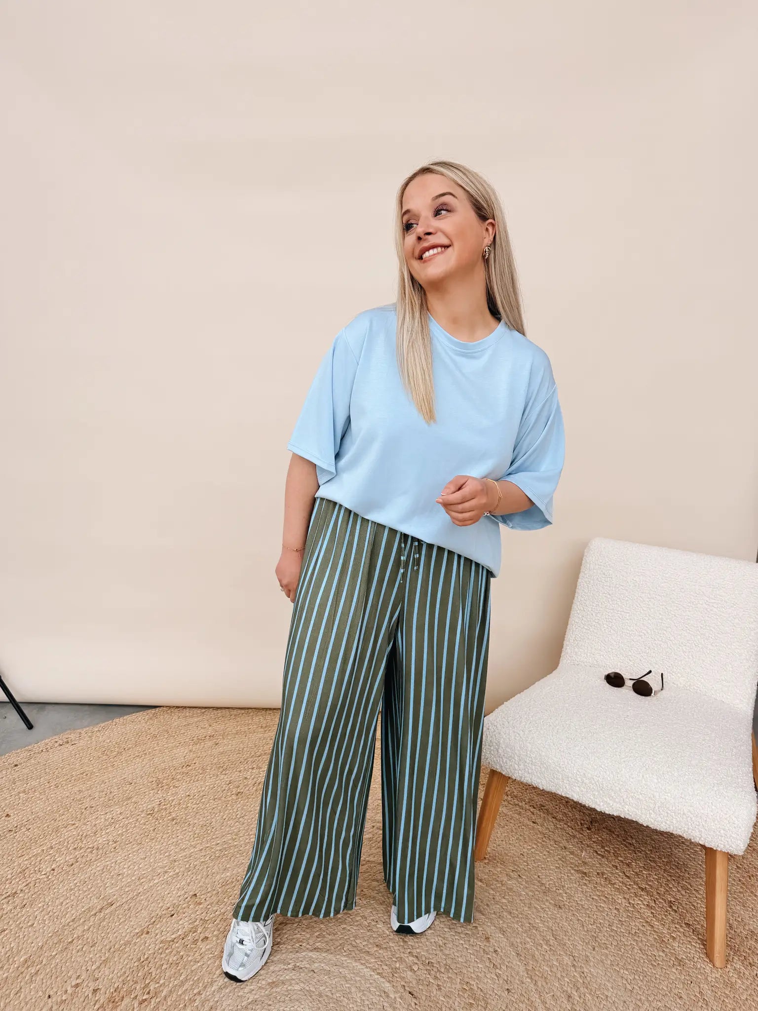 Bona Shirt Babyblauw