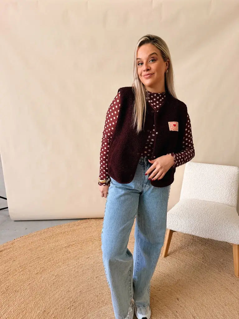 Leonie Jacket Bordeaux