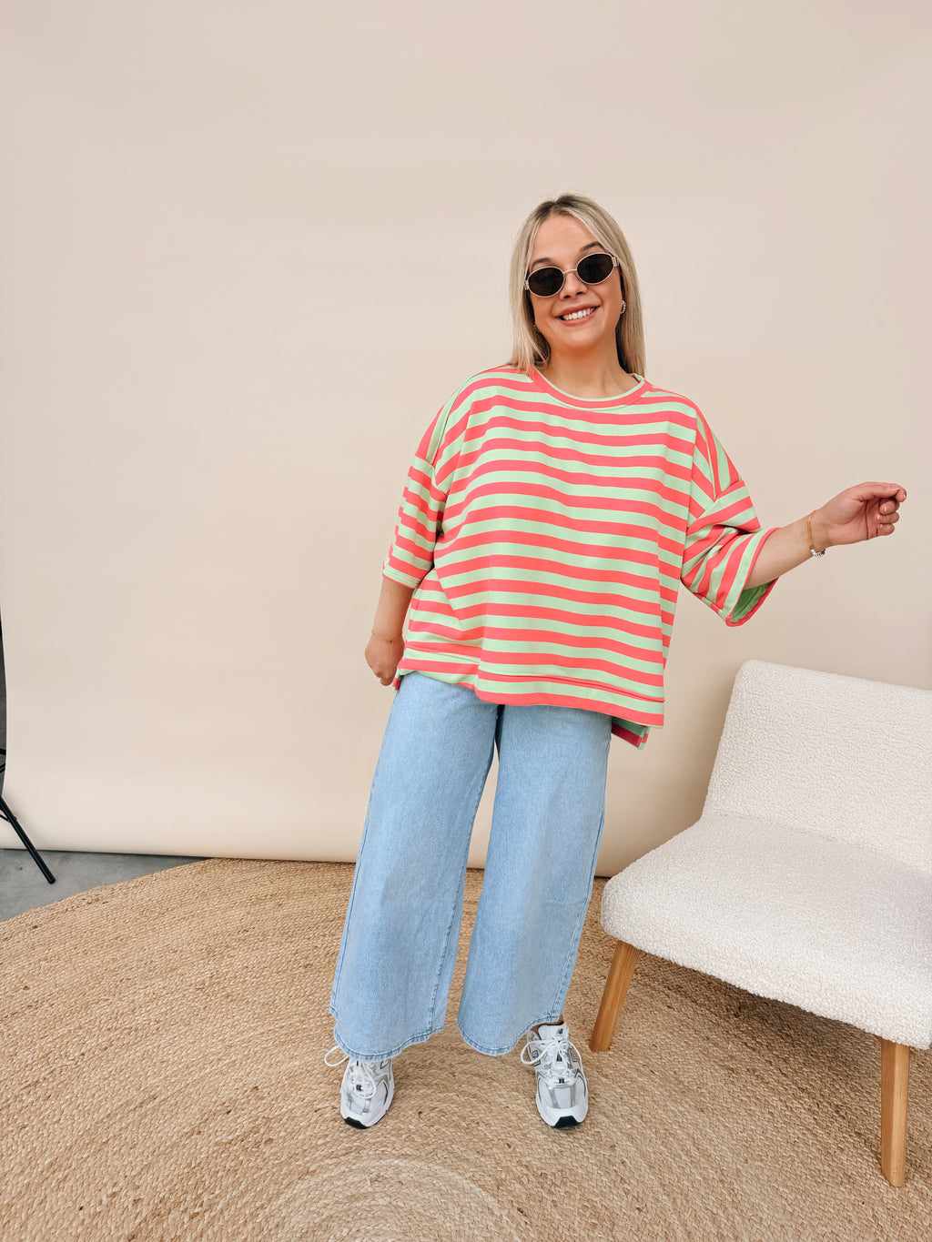 Wilma Wide Leg Cropped Jeans