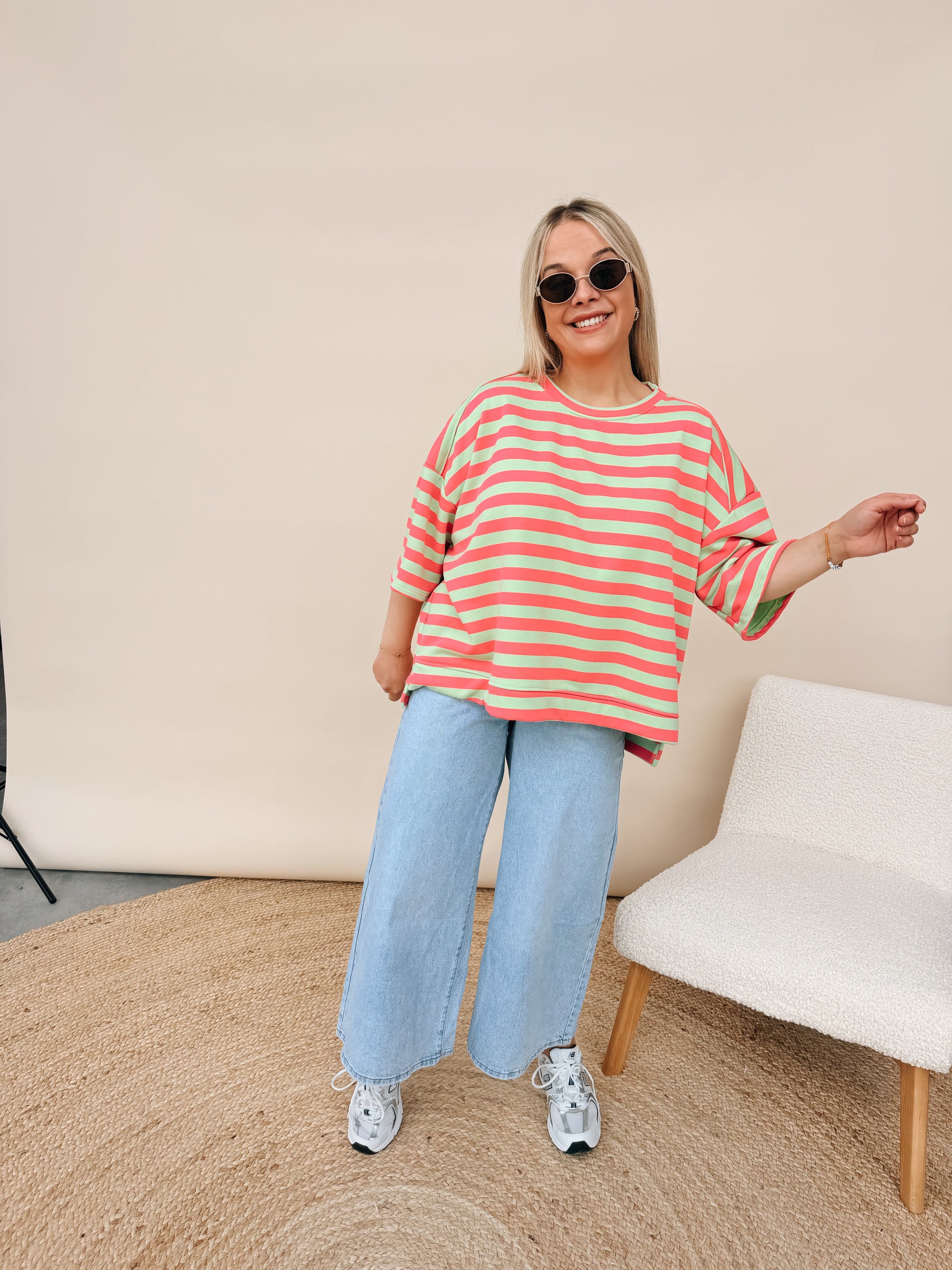 Wilma Wide Leg Cropped Jeans