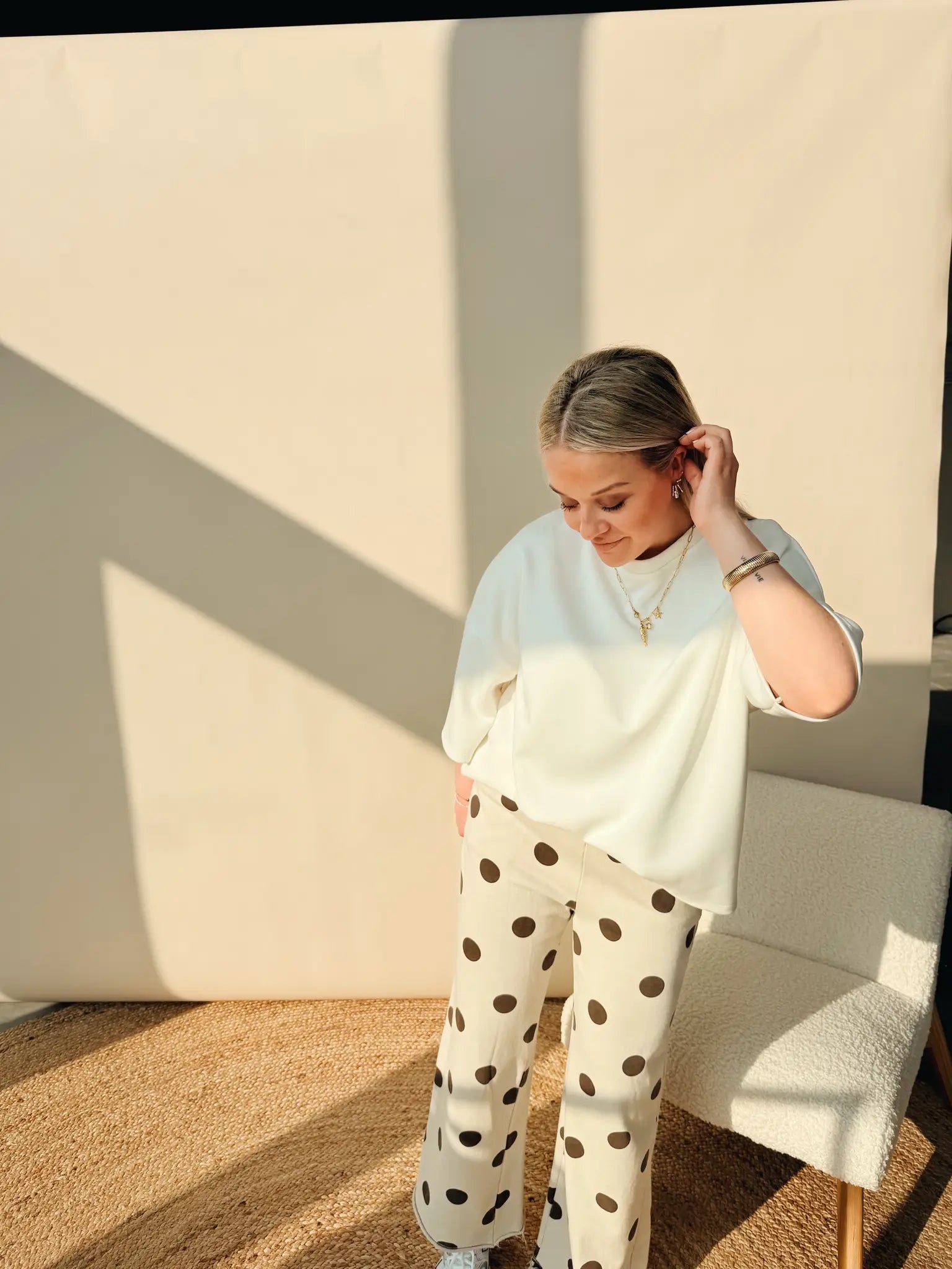 Annelieke Dot Pantalon