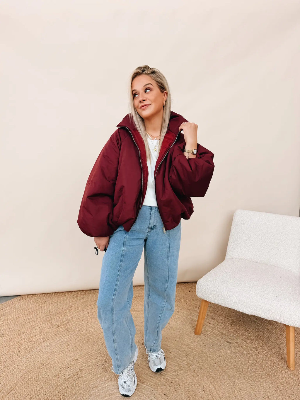 Melissa Jacket Burgundy