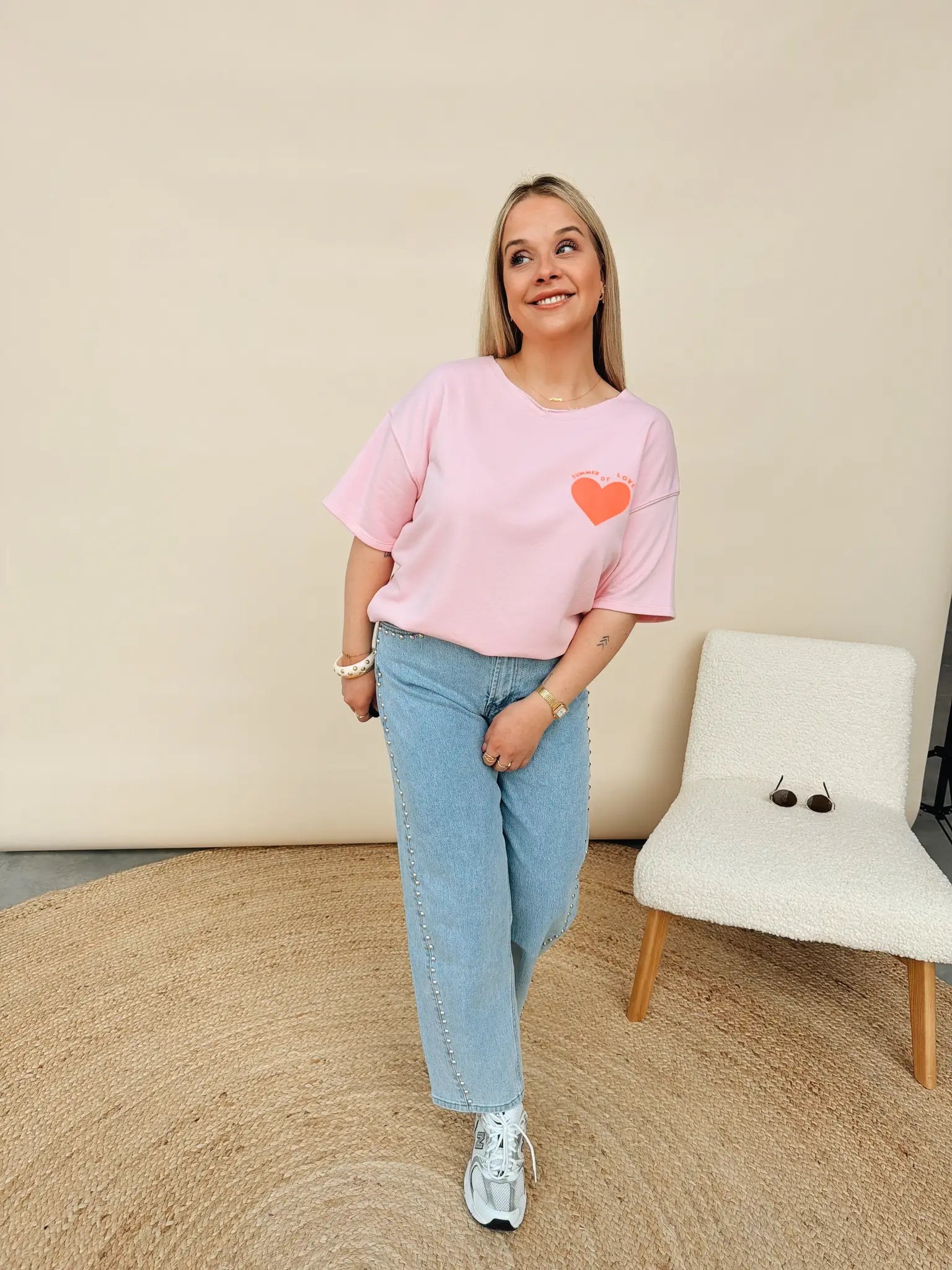 Shirt Summer Of Love Roze