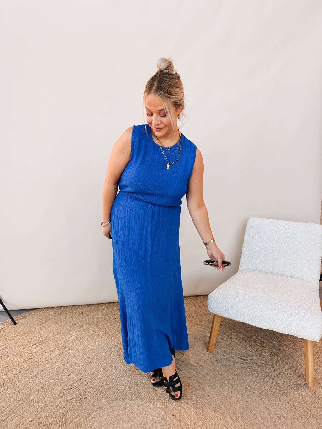 Rosie Set Kobaltblauw