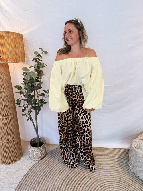 Buna Leopard Pantalon