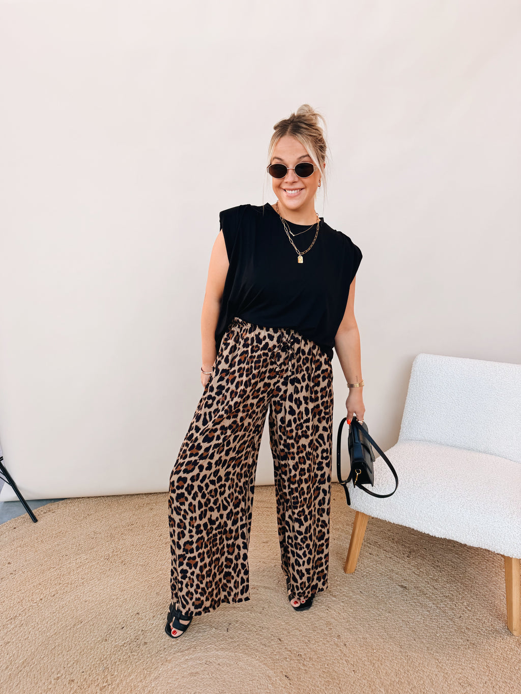 Angèle Top Zwart