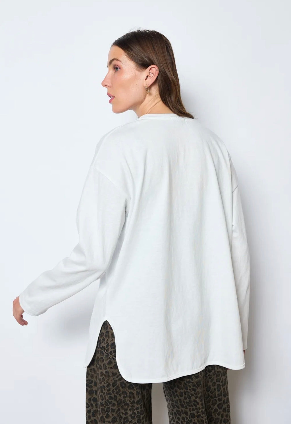 Leyla Basic Shirt Wit