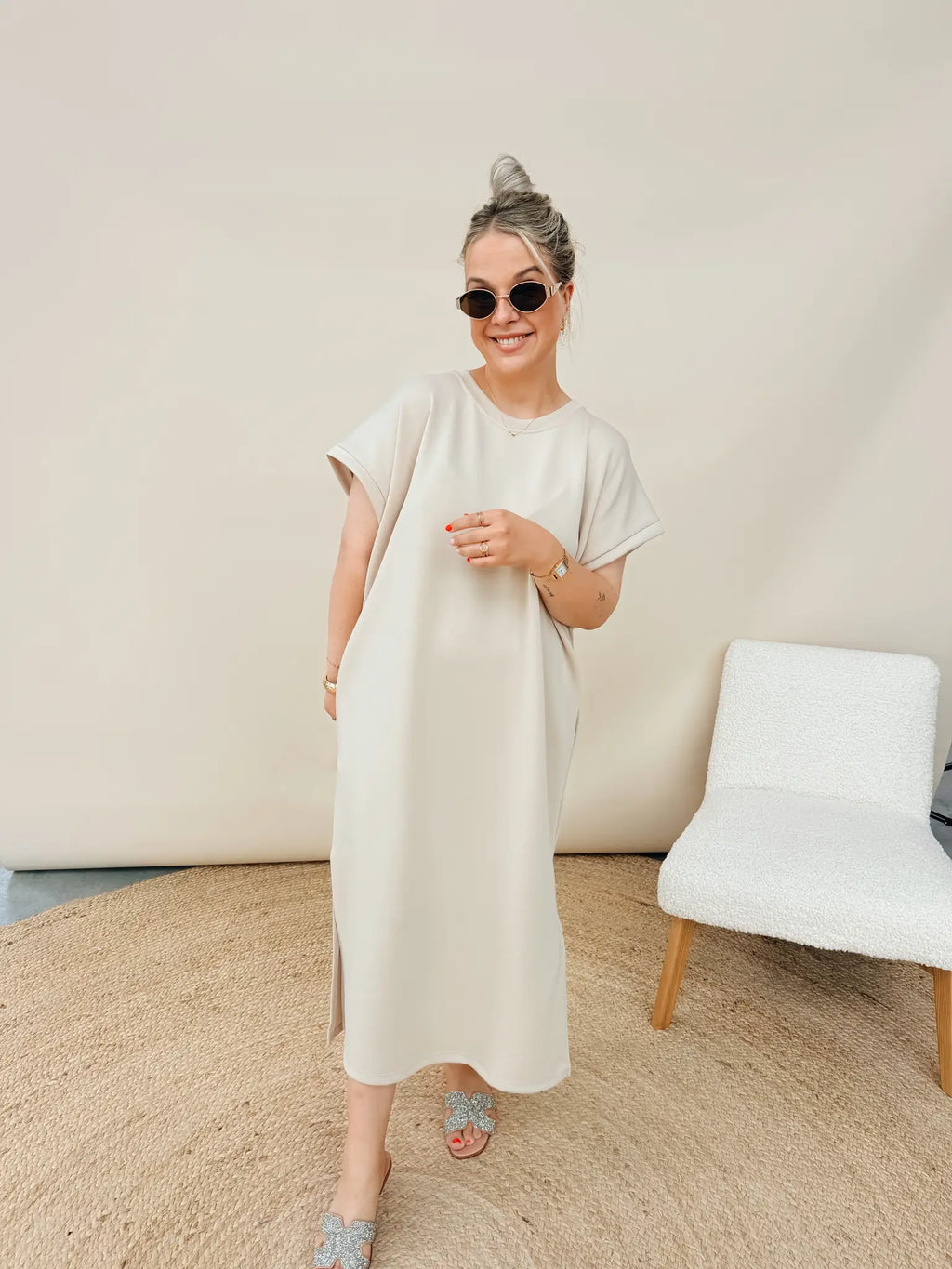 Juliette Jurk Beige