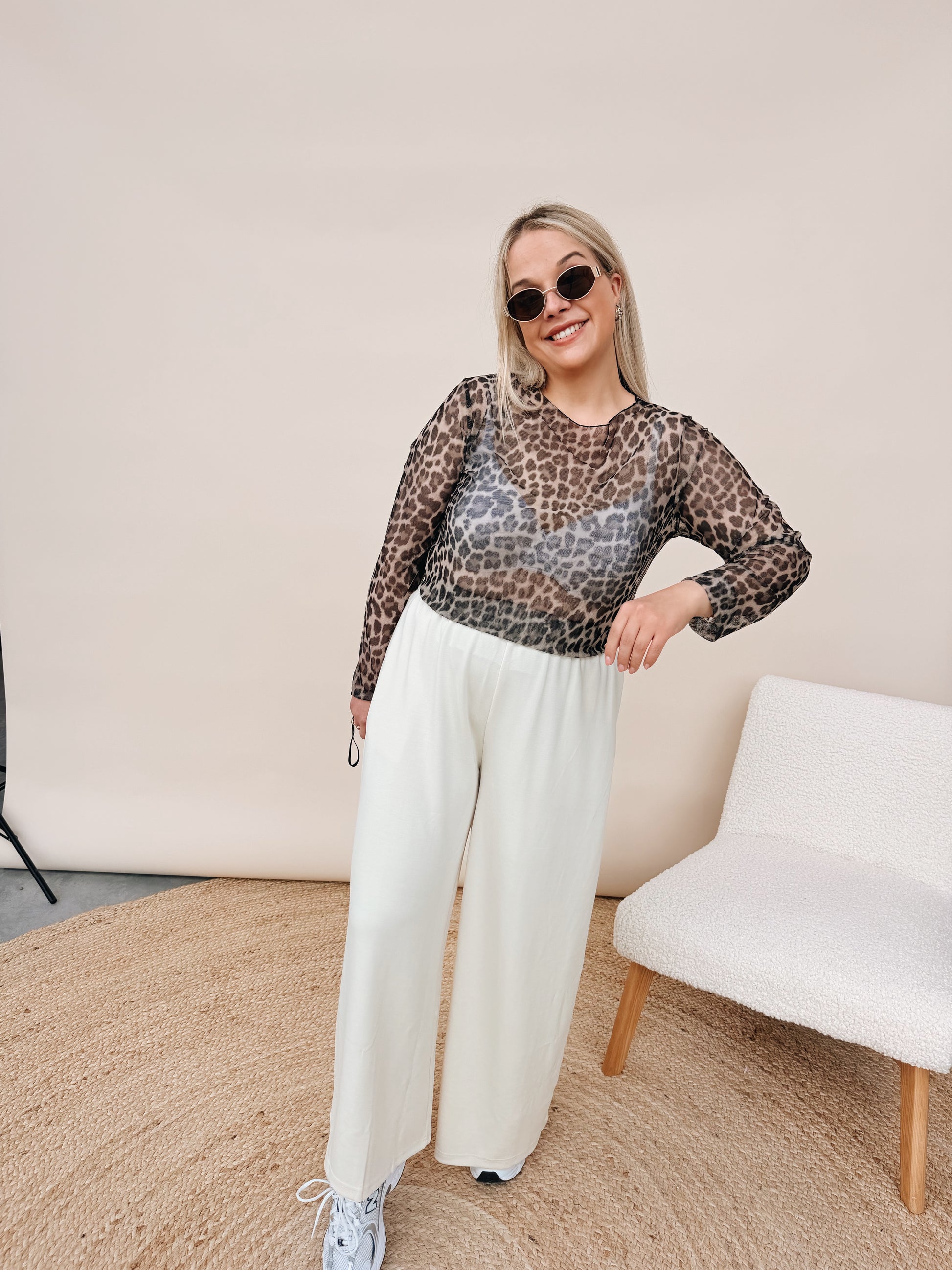 Saar Leopard Top