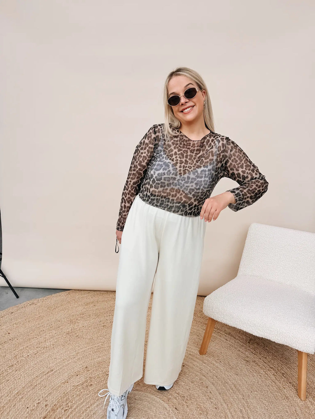 Saar Leopard Top
