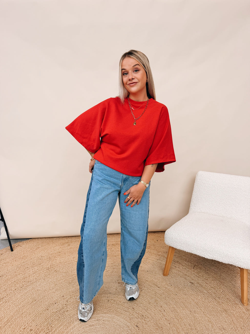 Elodie Top Rood