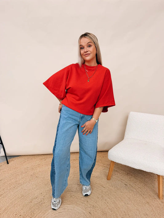 Elodie Top Rood