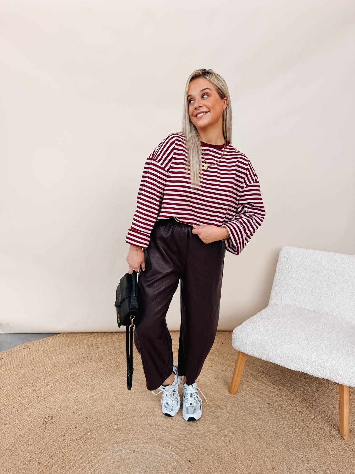 Sixtine Shirt Bordeaux