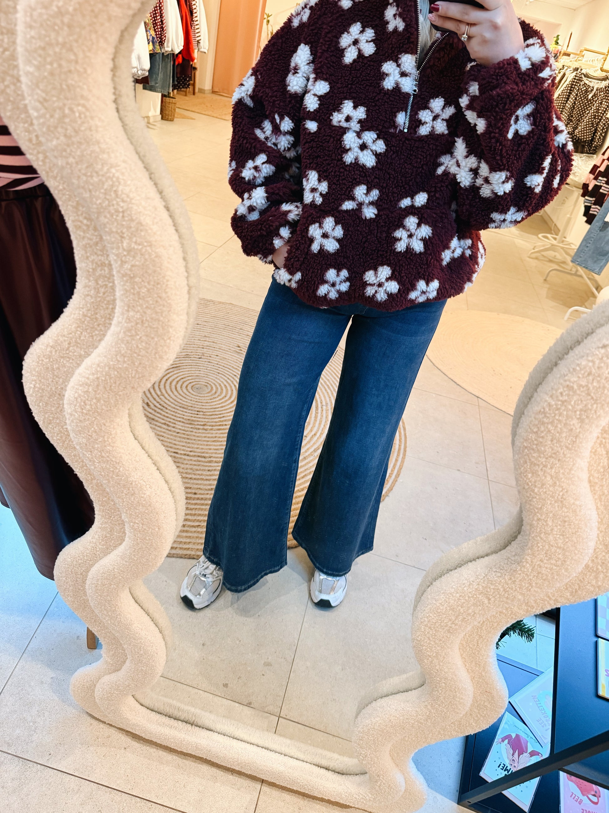 Rae Wide Fit Jeans + Ceinture