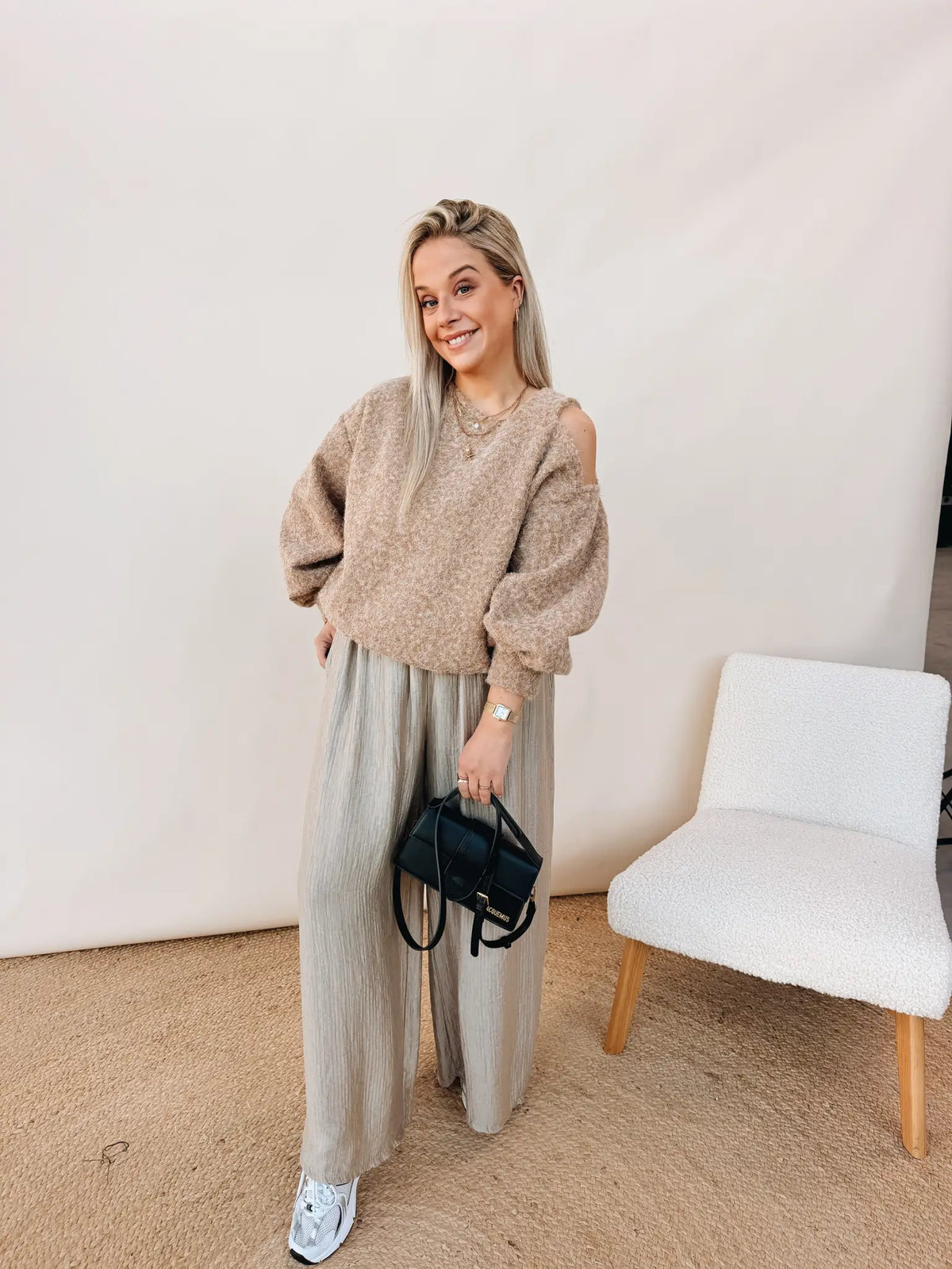 Sanne Knit Beige