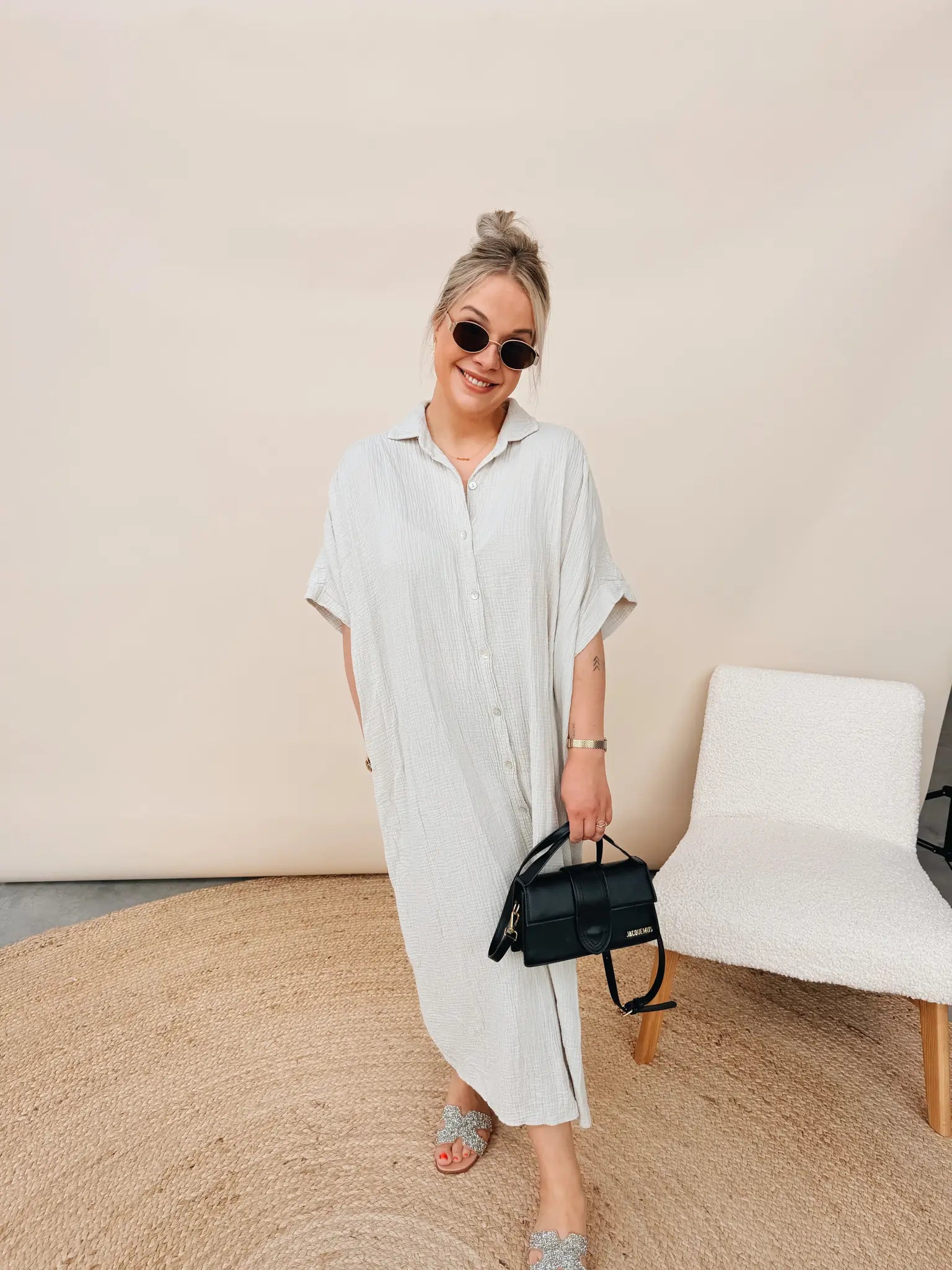 Mona Jurk Beige