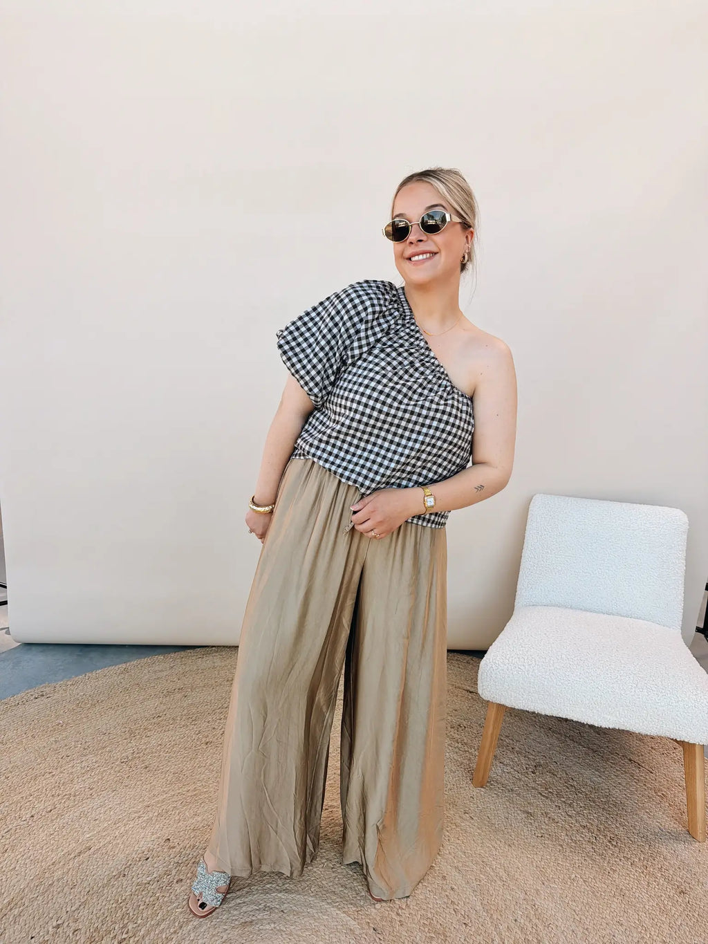 Francien Pantalon Taupe