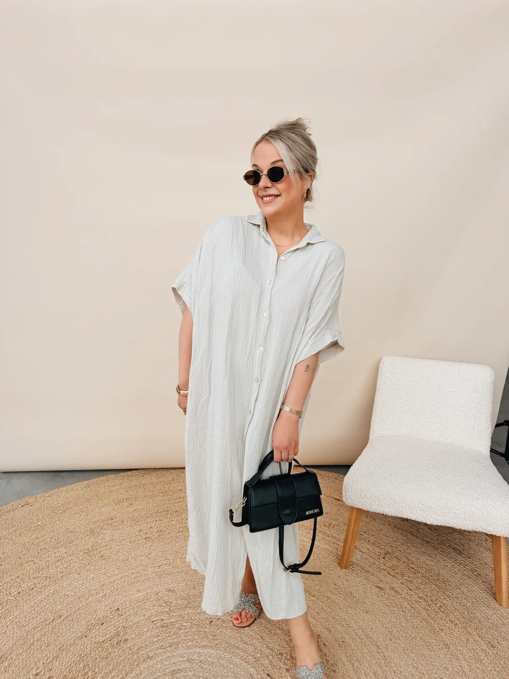 Mona Jurk Beige