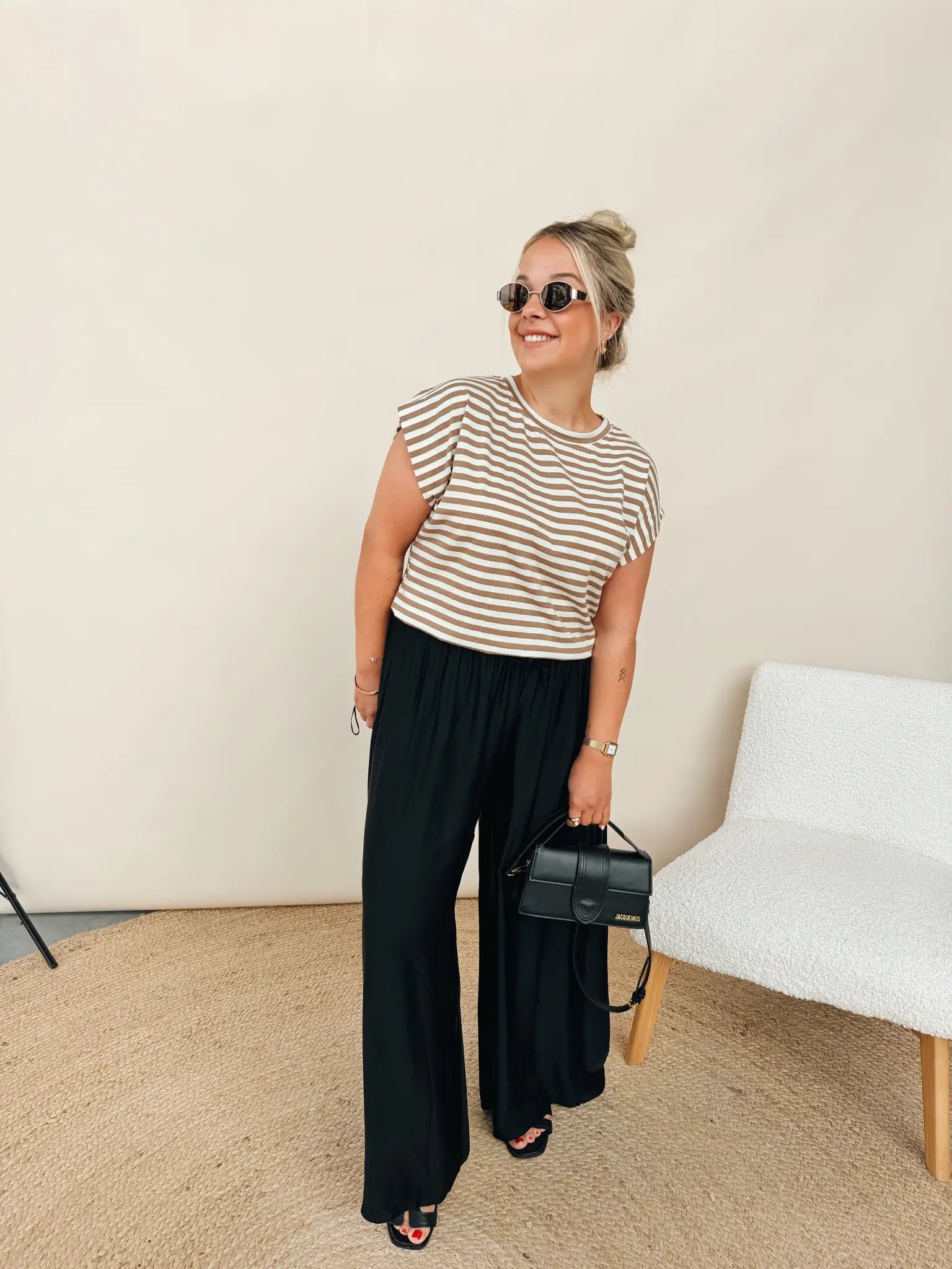 Nuria Pantalon Zwart