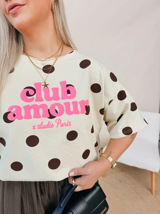 Shirt Club Amour Beige