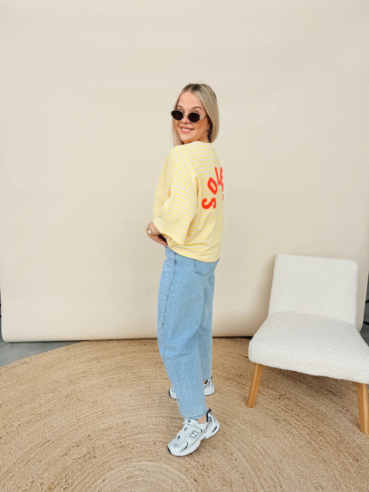 Shirt Soleil Geel