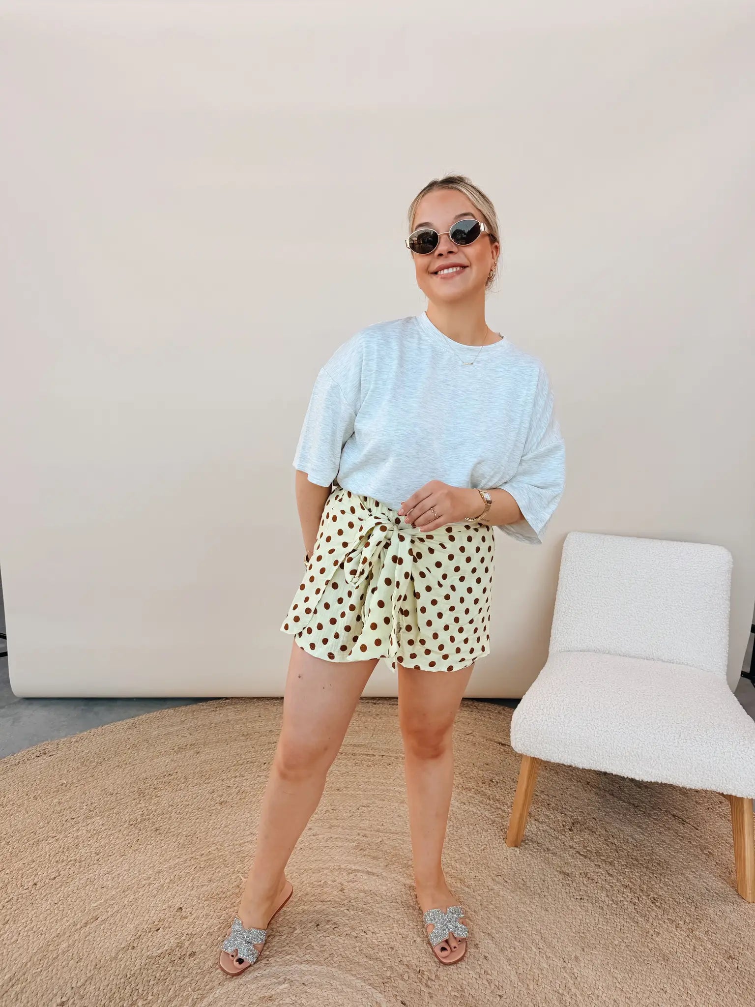 Kim Dot Short Geel