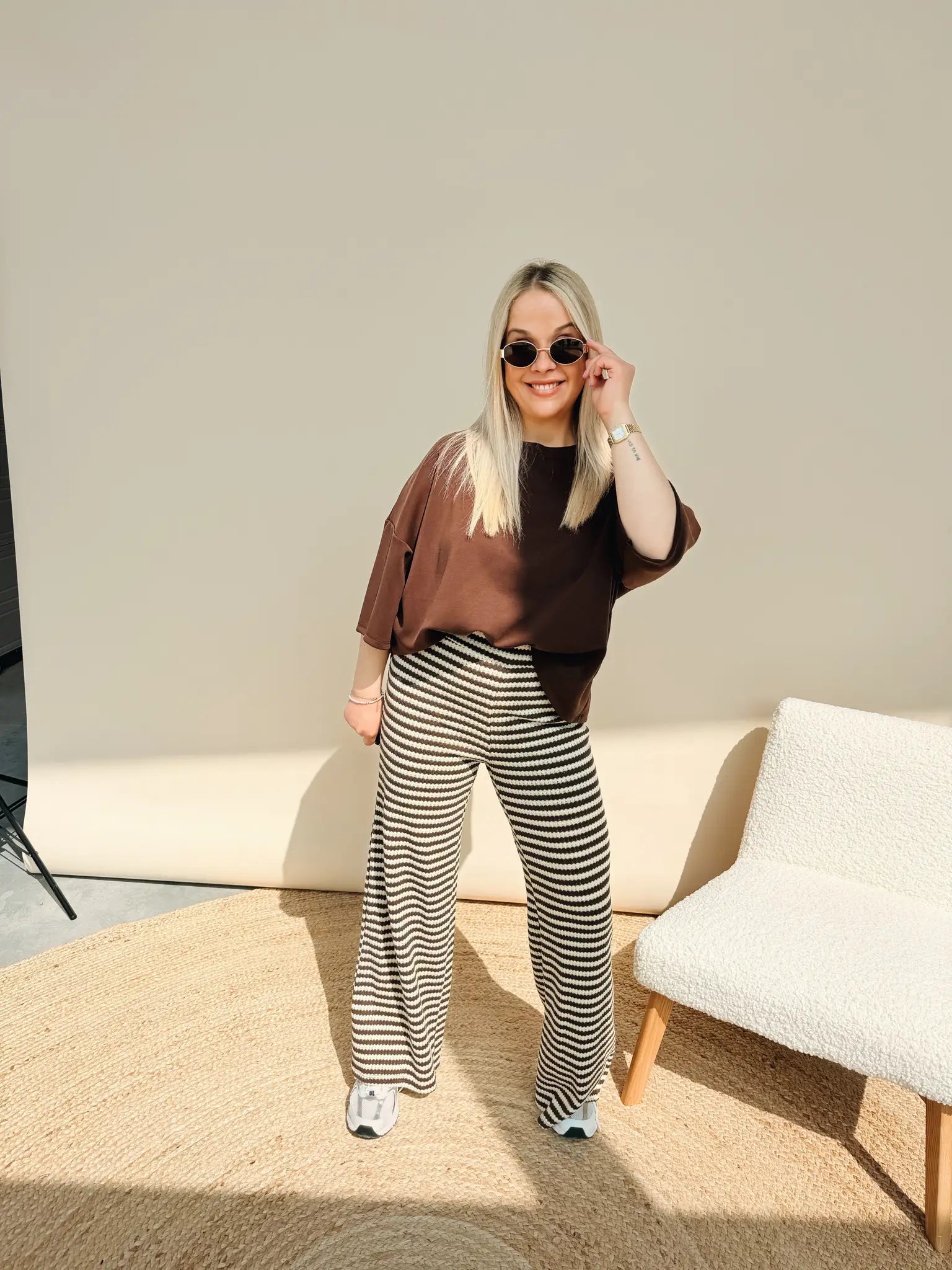 Leontien Shirt Chocolade