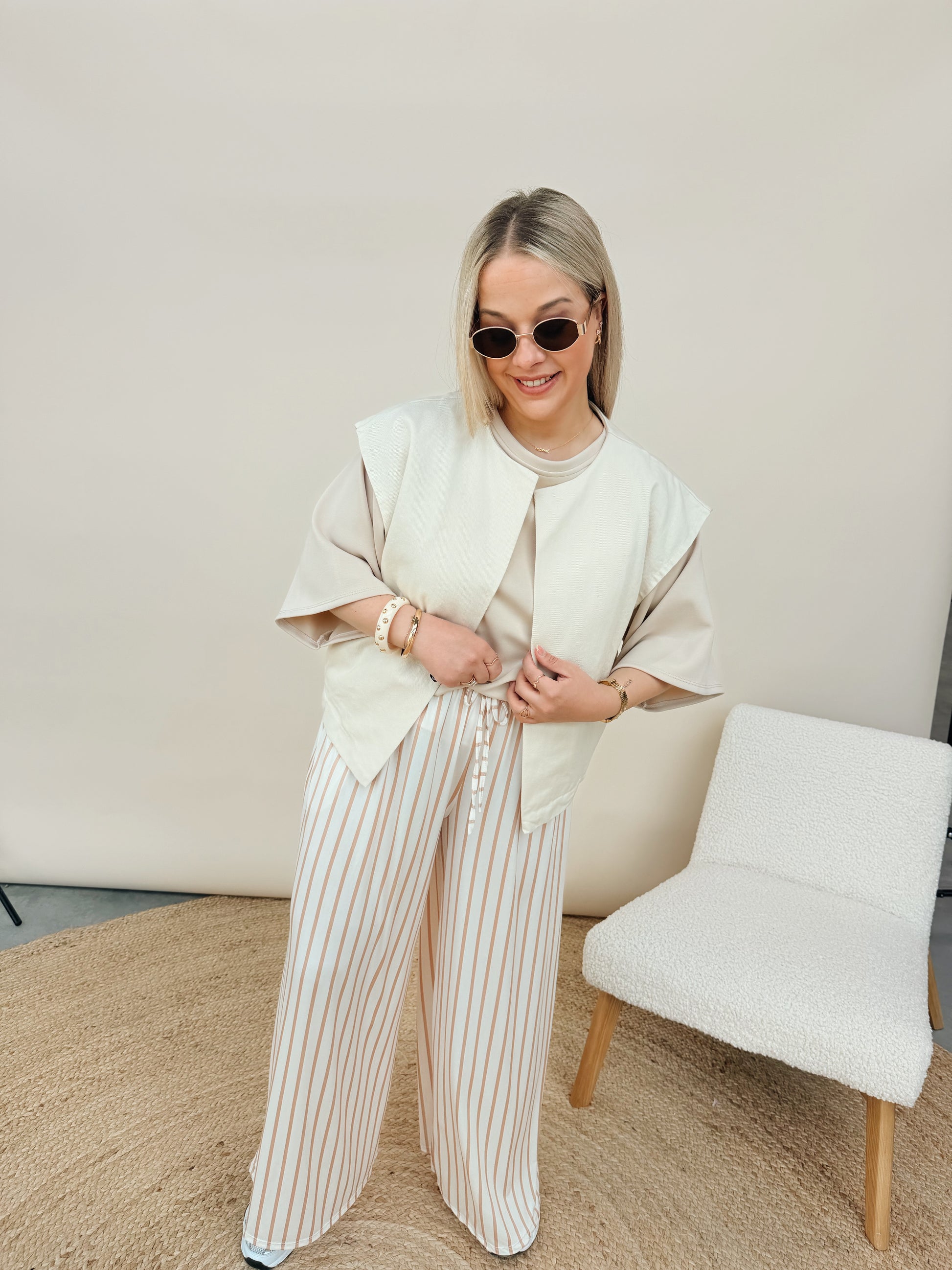 Fleur Jacket Beige