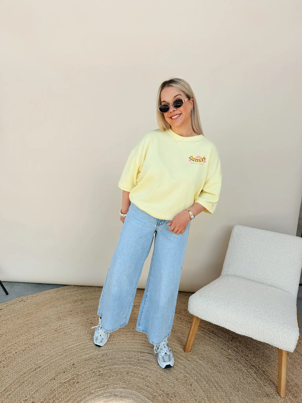 Wilma Wide Leg Cropped Jeans