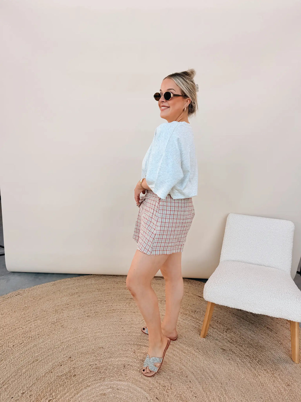 Berlina Skort Rood