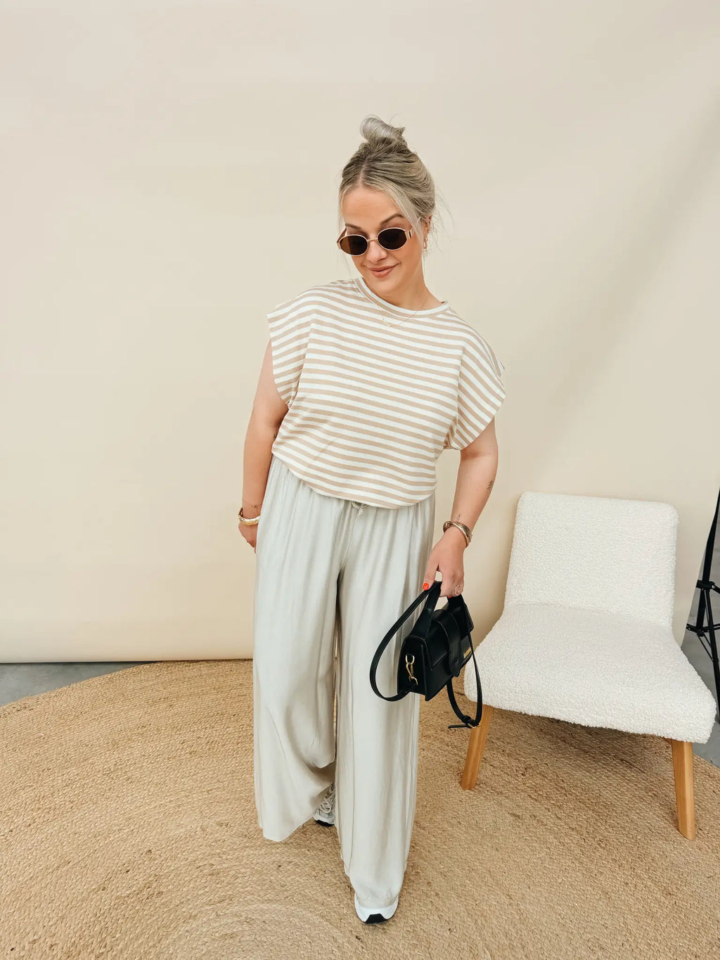 Nuria Pantalon Beige
