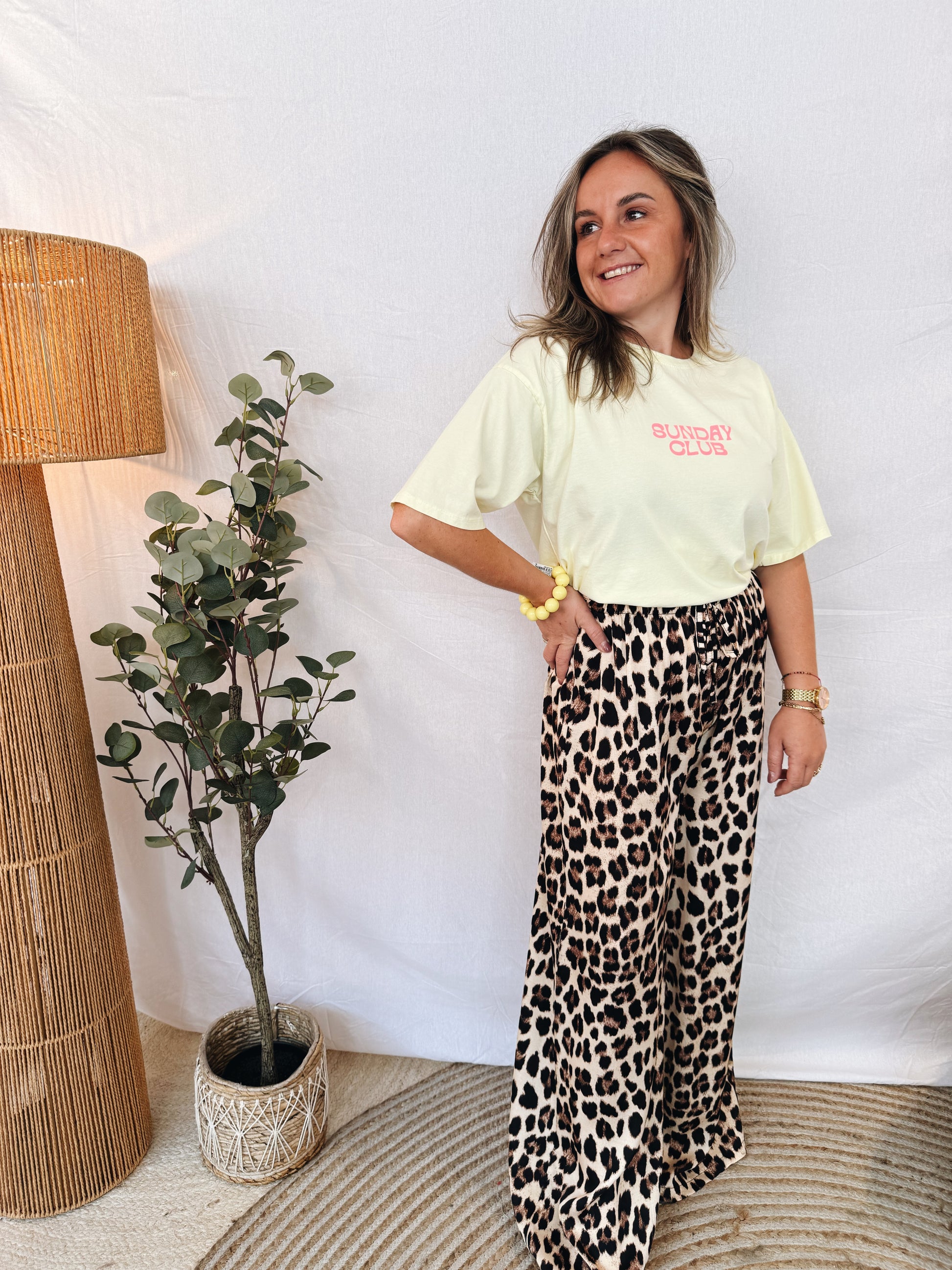 Buna Leopard Pantalon