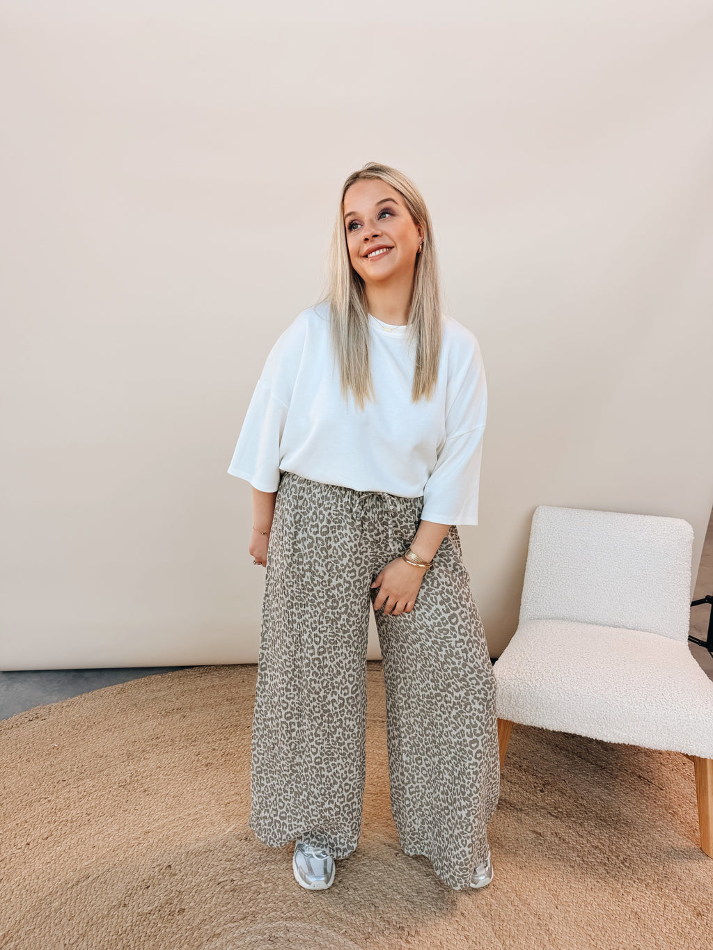 Leonie Leopard Pantalon