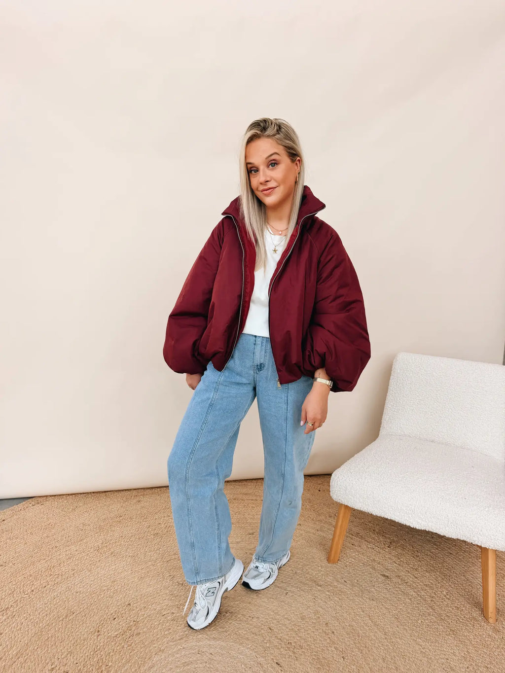Melissa Jacket Burgundy