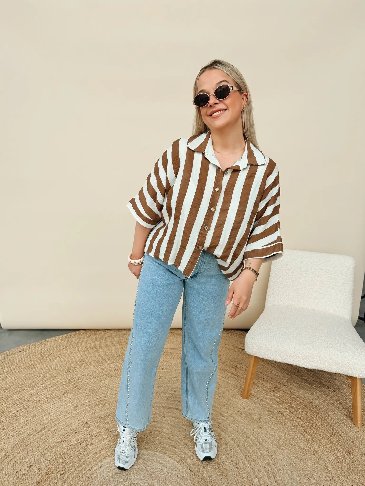 Nette Blouse Taupe