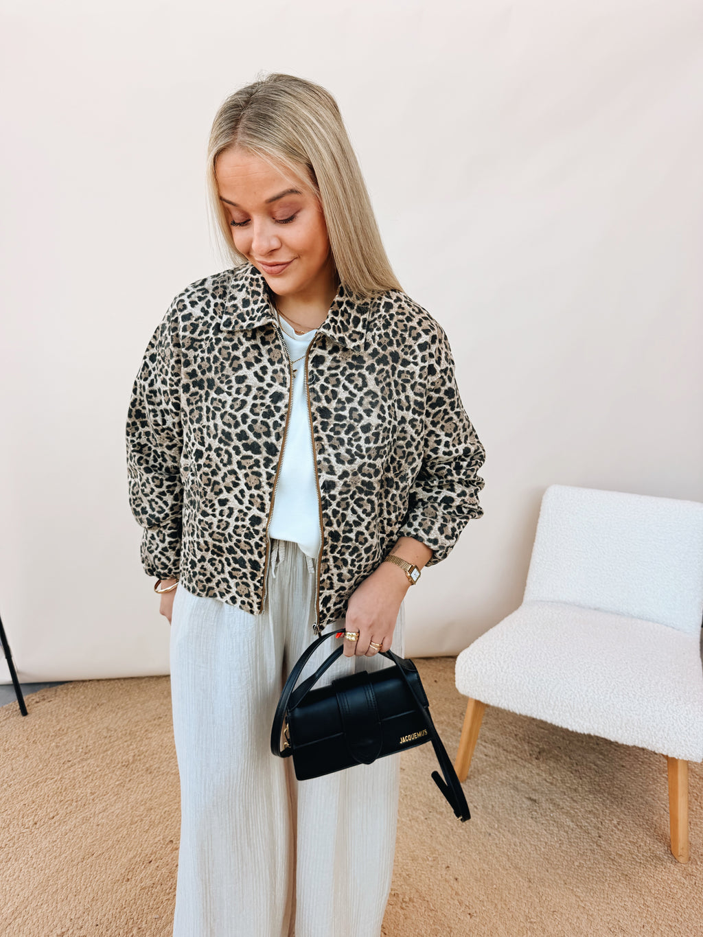 Noémi Leopard Jacket