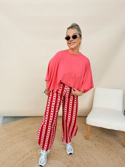Lenza Top Fuchsia - PRE ORDER 8/7