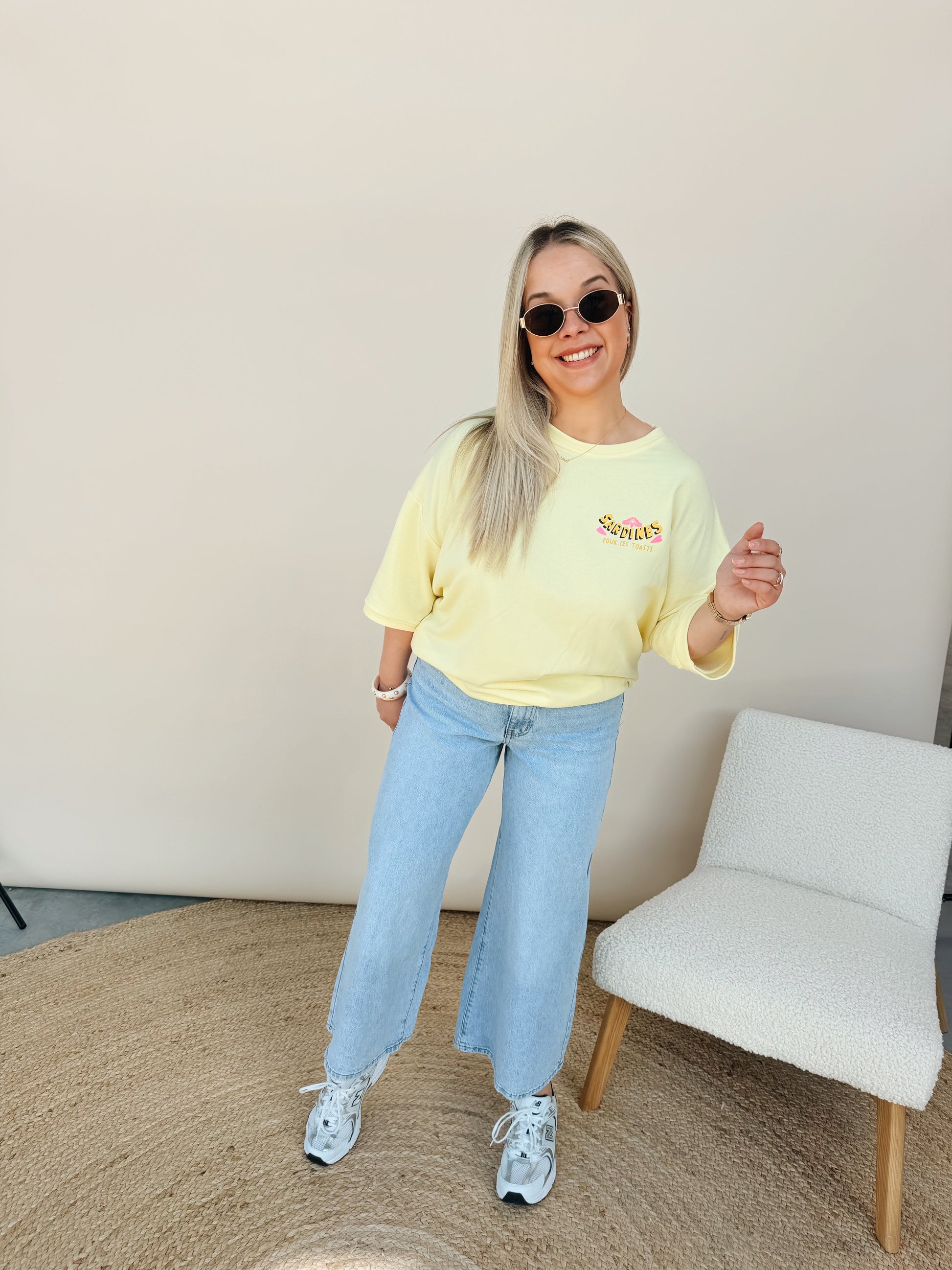 Wilma Wide Leg Cropped Jeans