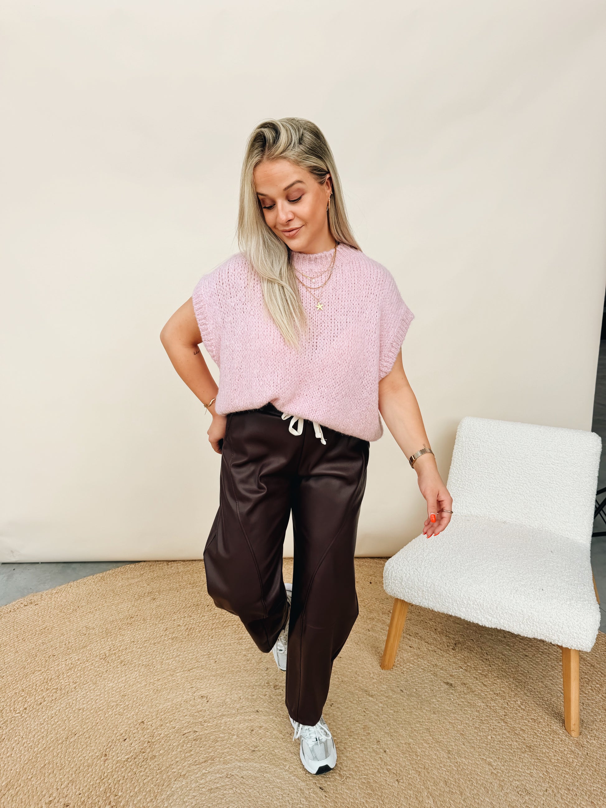 Apolline Knit Rose