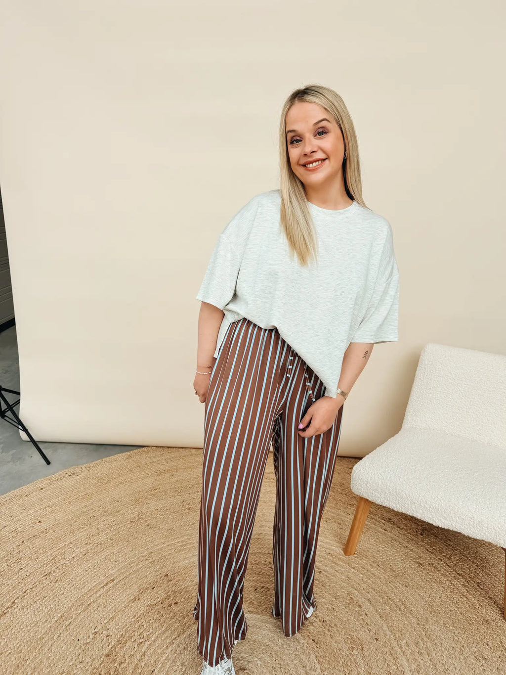 Novalie Pantalon Choco