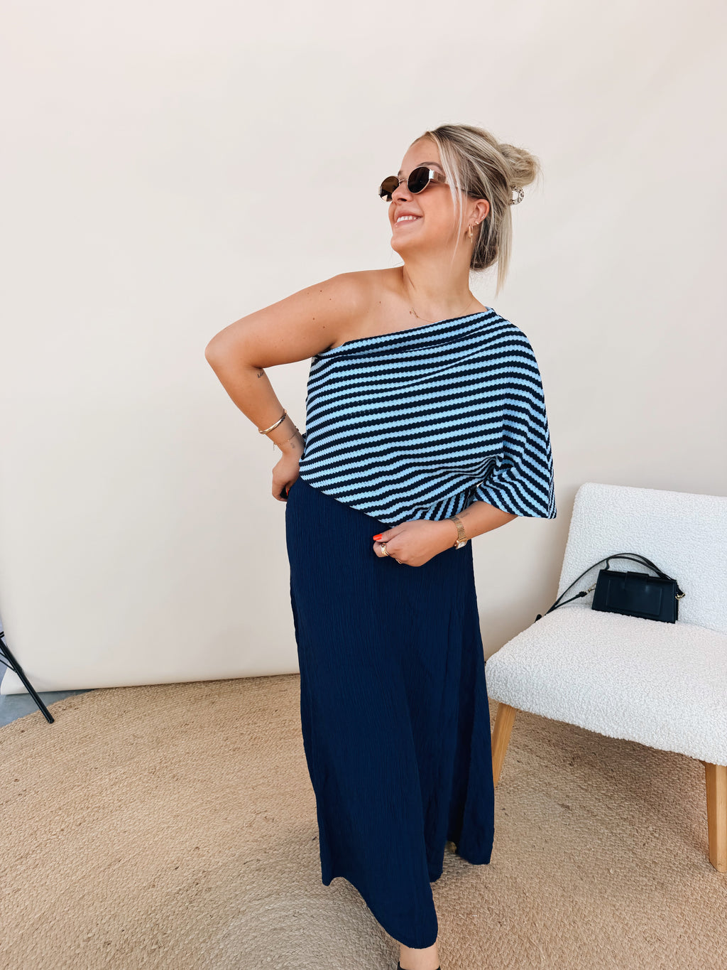 Lilly Top Navy