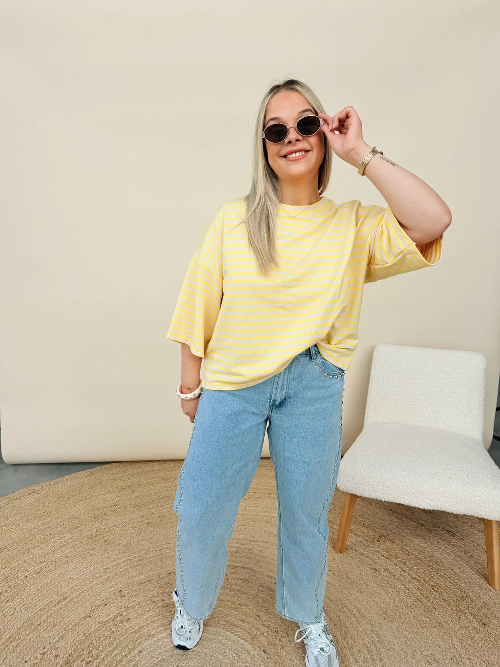 Shirt Soleil Geel
