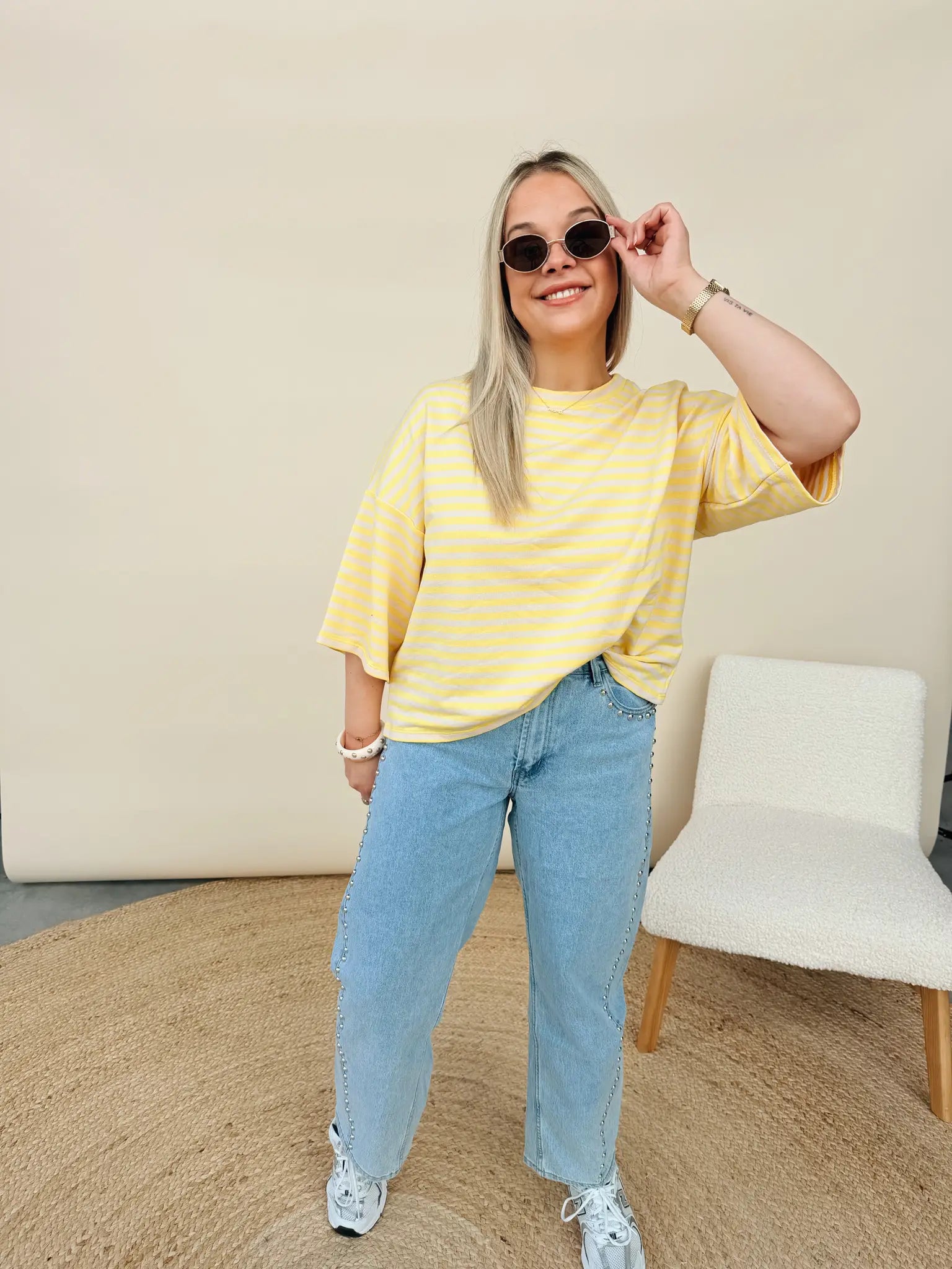Shirt Soleil Geel