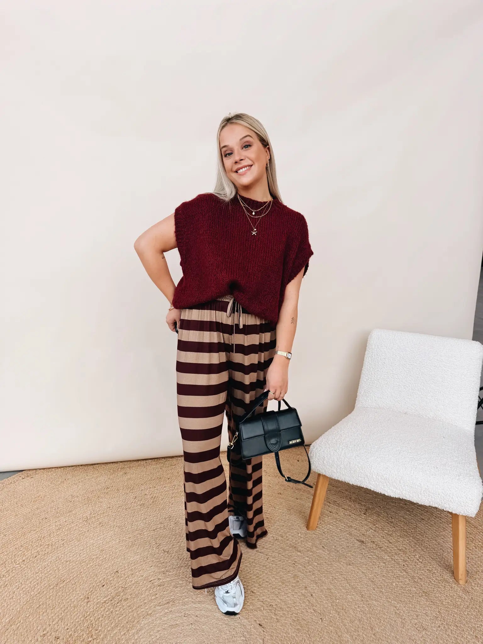 Jessie Striped Pantalon
