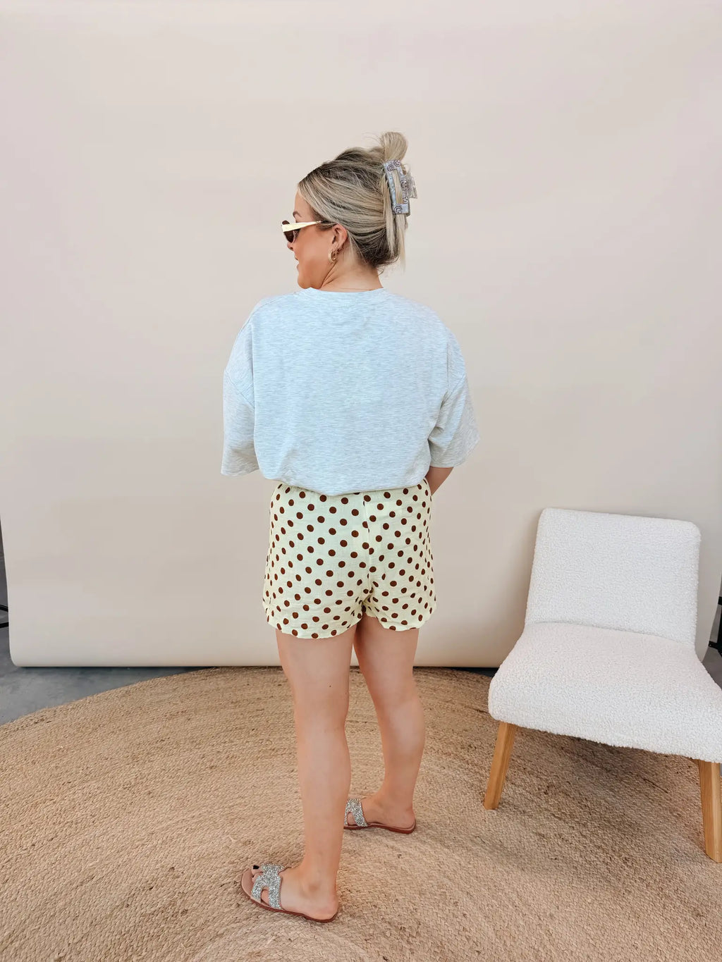 Kim Dot Short Geel